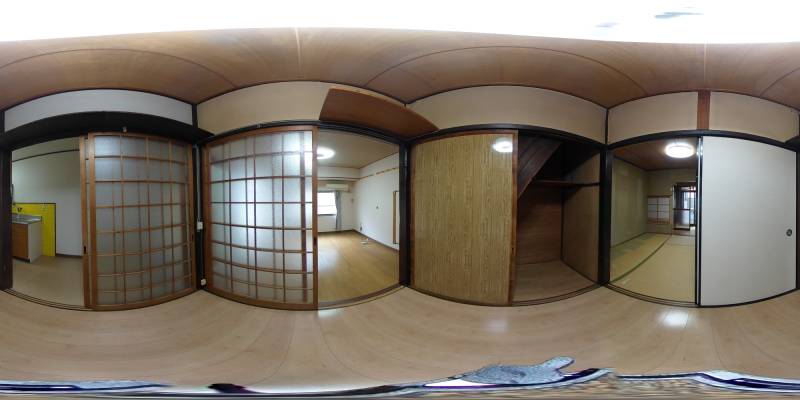 パノラマ画像洋室