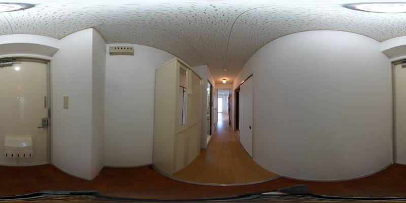 パノラマ画像玄関