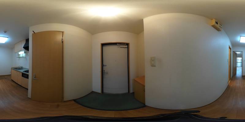 パノラマ画像玄関