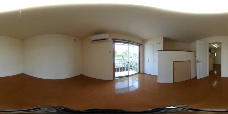 パノラマ画像リビング