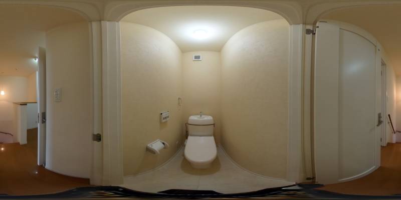 パノラマ画像トイレ