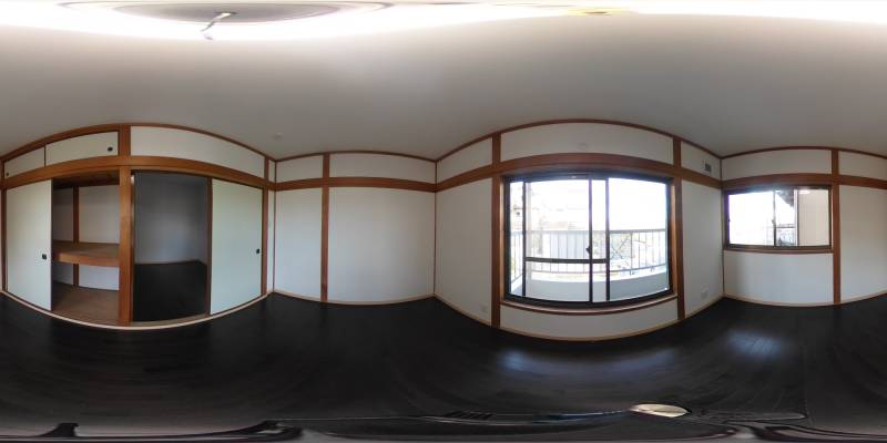 パノラマ画像洋室