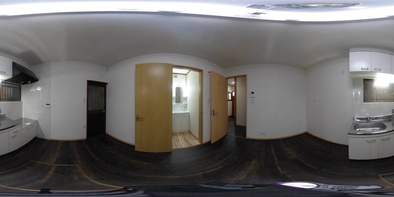 パノラマ画像リビング