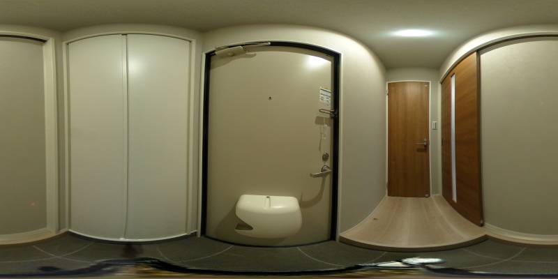 パノラマ画像玄関