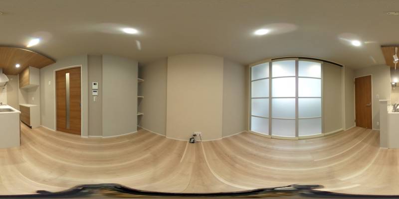 パノラマ画像リビング