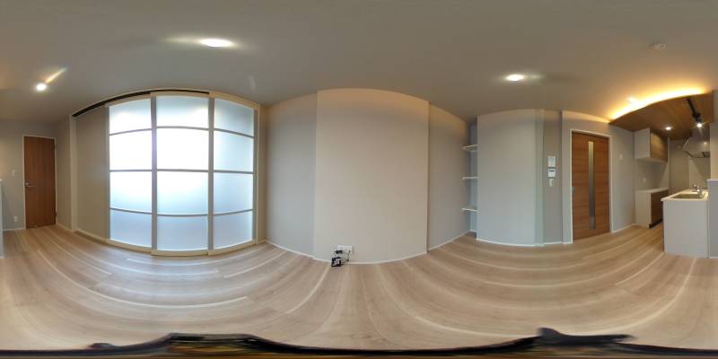 パノラマ画像リビング