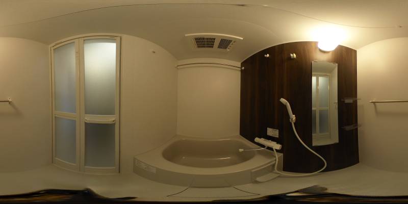 パノラマ画像バスルーム