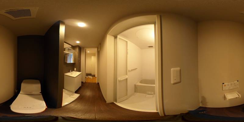 パノラマ画像トイレ