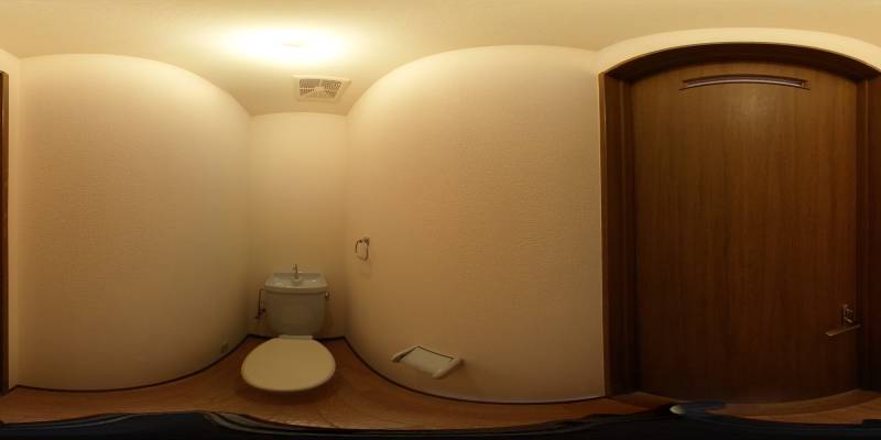 パノラマ画像トイレ