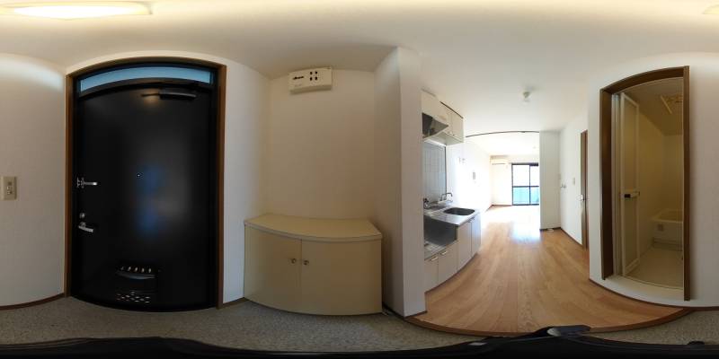 パノラマ画像玄関