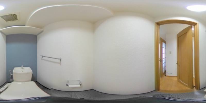 パノラマ画像トイレ