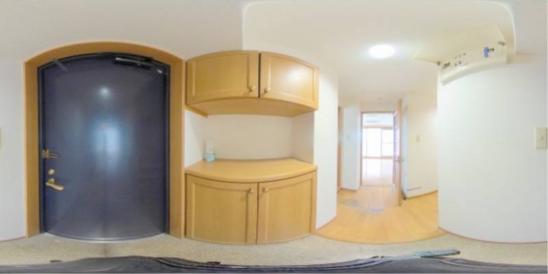 パノラマ画像玄関