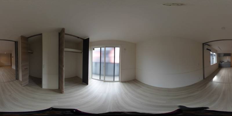 パノラマ画像洋室