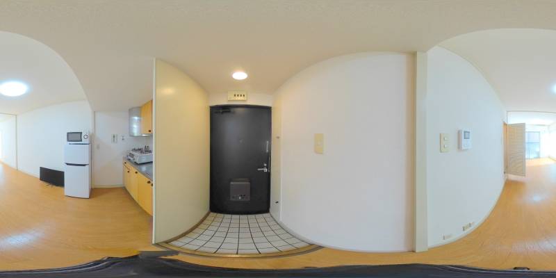 パノラマ画像玄関