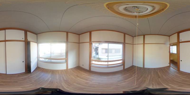 パノラマ画像洋室