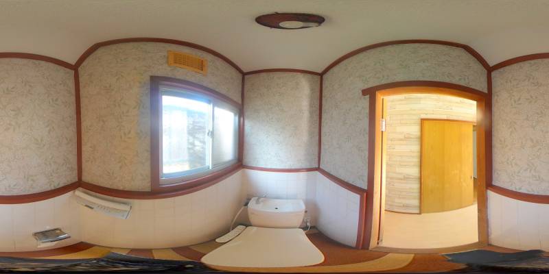 パノラマ画像トイレ