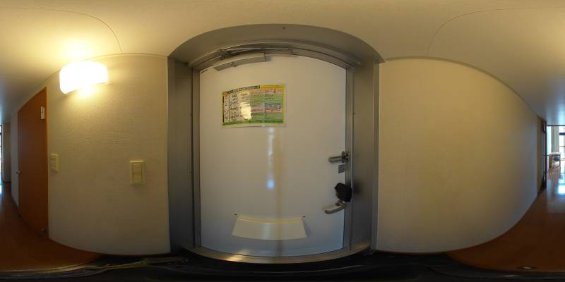 パノラマ画像玄関