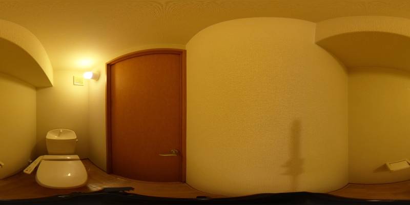 パノラマ画像トイレ