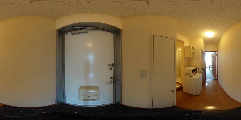 パノラマ画像玄関