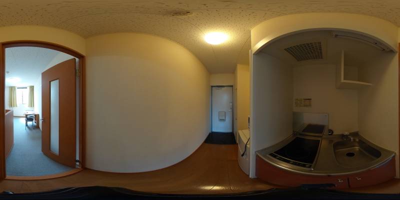 パノラマ画像キッチン