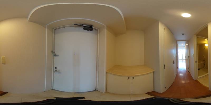 パノラマ画像玄関