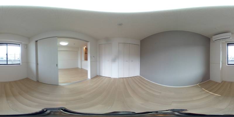 パノラマ画像洋室