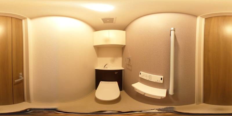 パノラマ画像トイレ