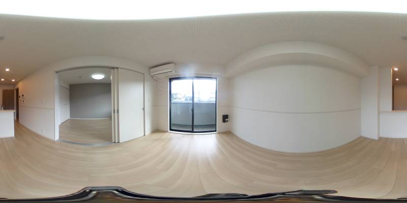 パノラマ画像リビング