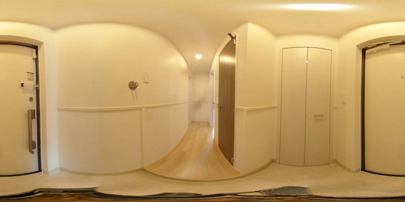 パノラマ画像玄関