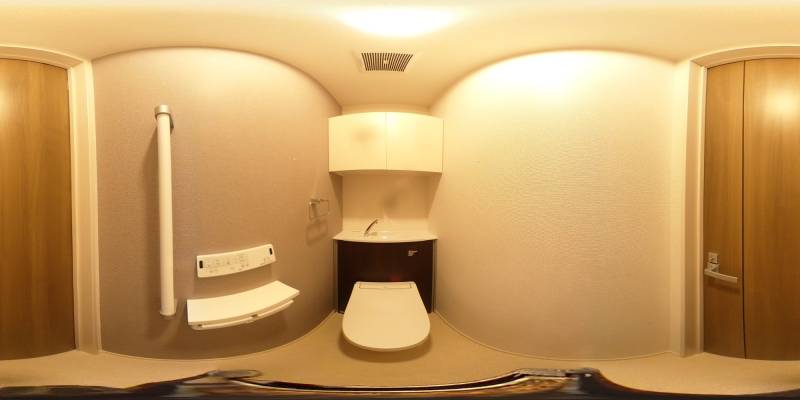 パノラマ画像トイレ