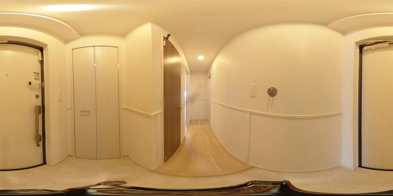 パノラマ画像玄関