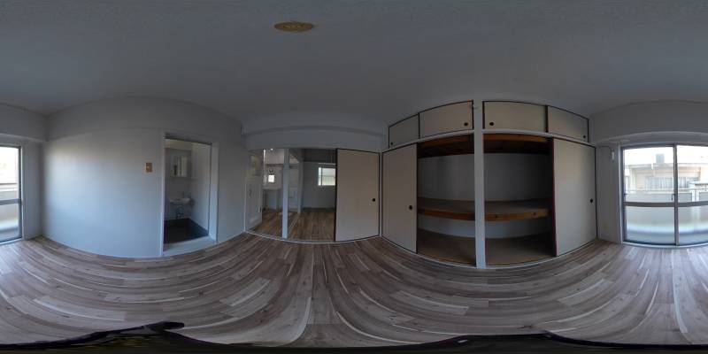 パノラマ画像洋室