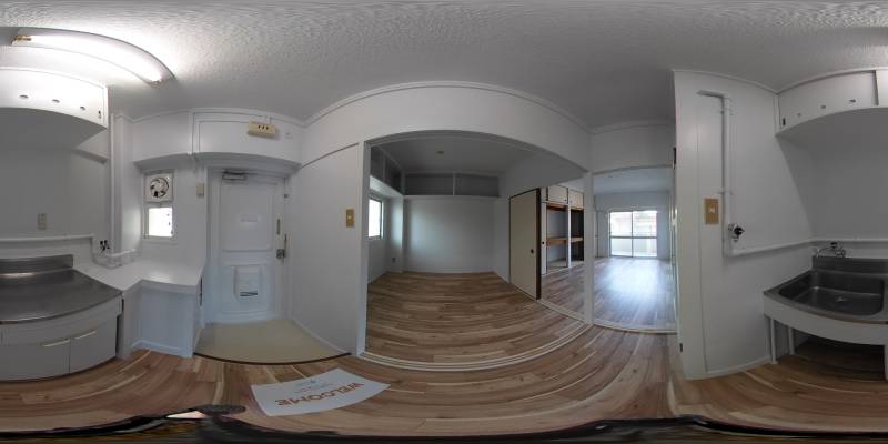 パノラマ画像キッチン