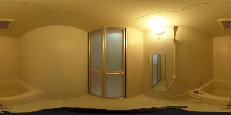 パノラマ画像バスルーム