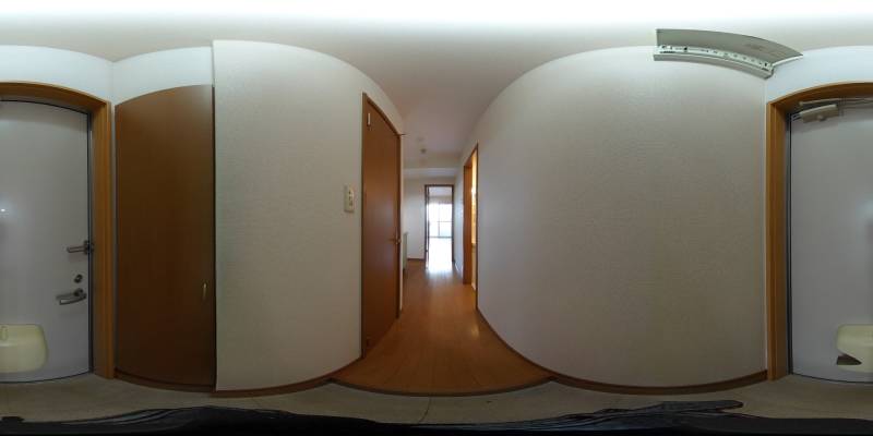 パノラマ画像玄関