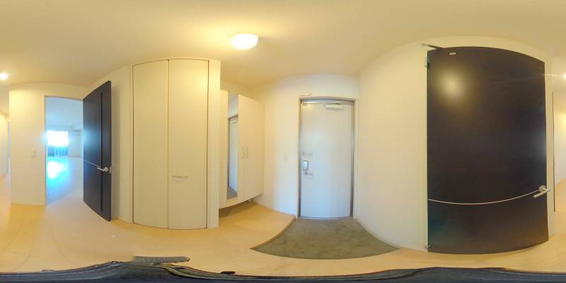 パノラマ画像玄関