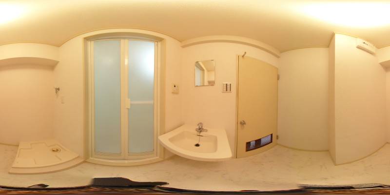 パノラマ画像洗面所