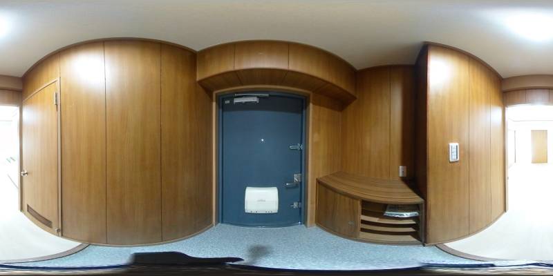 パノラマ画像玄関