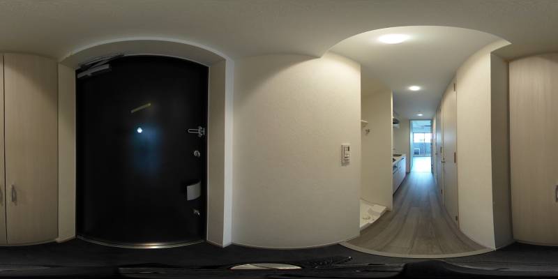 パノラマ画像玄関