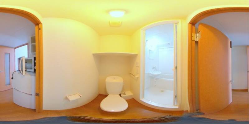 パノラマ画像トイレ