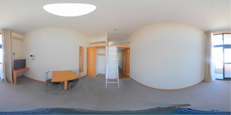 パノラマ画像洋室