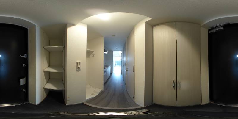 パノラマ画像玄関