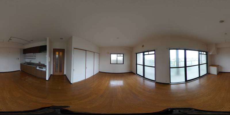 パノラマ画像リビング