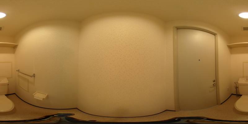 パノラマ画像トイレ