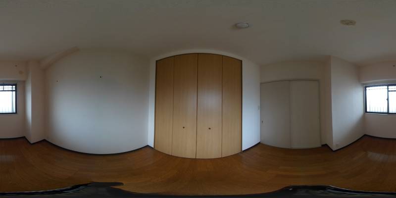 パノラマ画像洋室