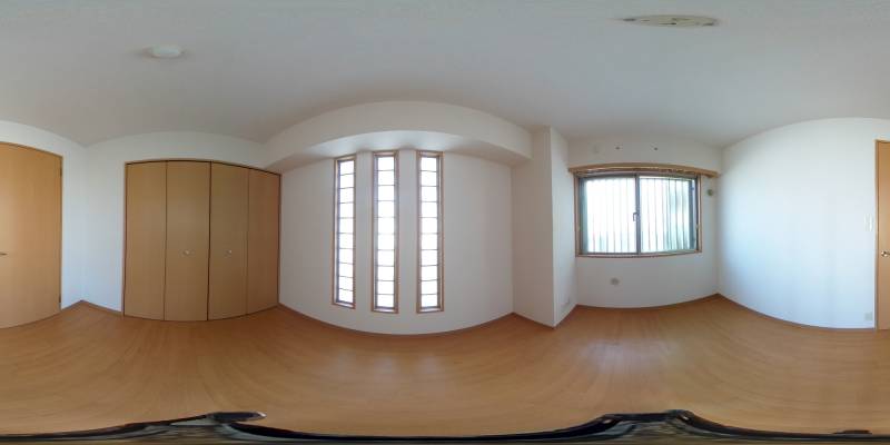 パノラマ画像洋室