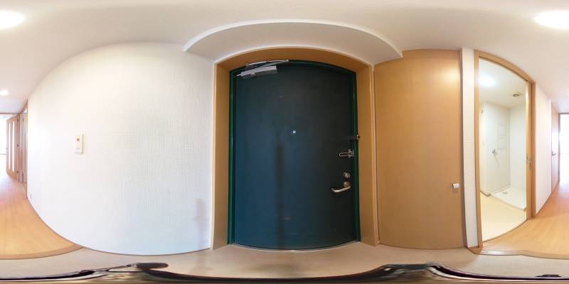 パノラマ画像玄関