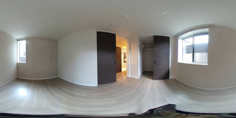 パノラマ画像洋室