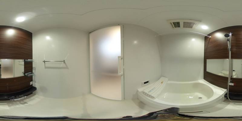 パノラマ画像バスルーム