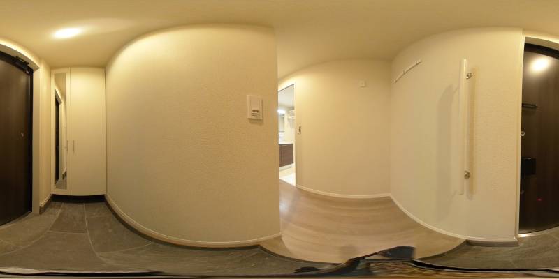 パノラマ画像玄関